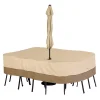 Classic Accessories Veranda Medium Rectangle Patio Table Cover & Umbrella Hole 1 Classic Accessories Veranda Medium Rectangle Patio Table Cover & Umbrella Hole -The Novogratz Shop 2448117