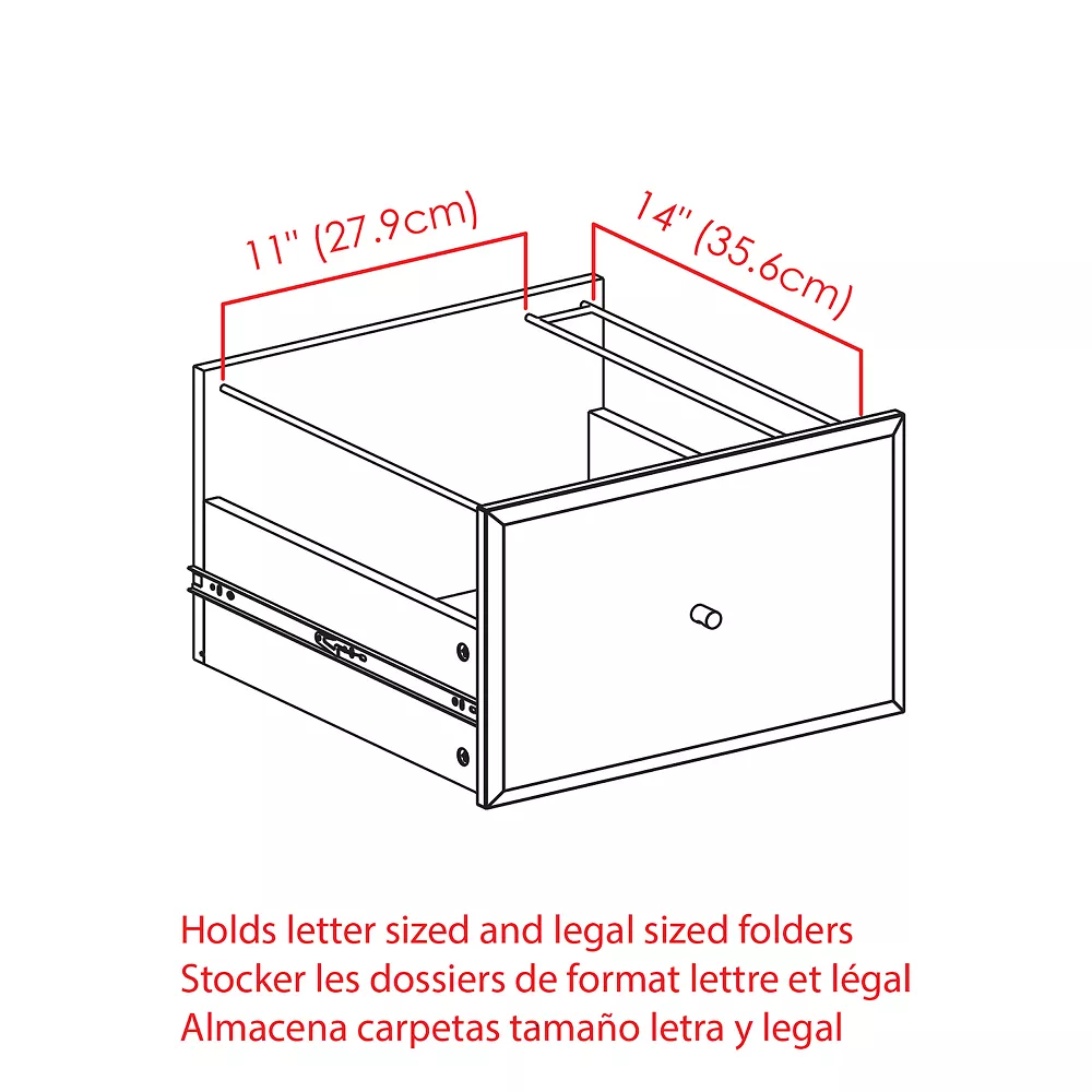 Winsome Delta File Cabinet 7 Winsome Delta File Cabinet - Image 5