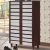 Baxton Studio Gisela Tall Shoe Storage Cabinet -The Novogratz Shop 2529089