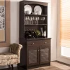 Baxton Studio Agni Hutch Kitchen Cabinet 1 Baxton Studio Agni Hutch Kitchen Cabinet -The Novogratz Shop 2534752