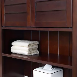 Crosley Furniture Lydia Space Saver Bathroom Cabinet -The Novogratz Shop 2540495 ALT2