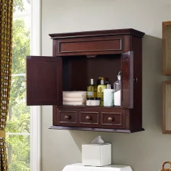 Crosley Furniture Lydia Wall Cabinet -The Novogratz Shop 2540533 ALT