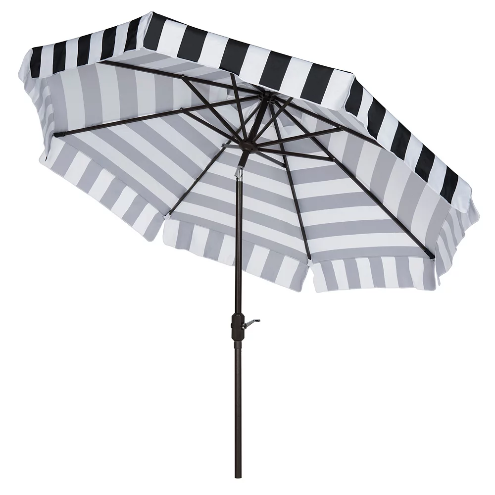 Safavieh Elsa 9-ft. Outdoor Patio Umbrella 4 Safavieh Elsa 9-ft. Outdoor Patio Umbrella - Image 2