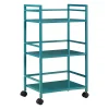 Altra Marshall Metal Rolling Utility Cart 2 Altra Marshall Metal Rolling Utility Cart -The Novogratz Shop 2617756 Teal