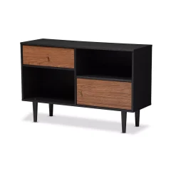 Baxton Studio Auburn Mid-Century Modern Scandinavian Sideboard Cabinet -The Novogratz Shop 2619226 ALT