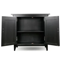 Leick Furniture Mission Entryway Cabinet -The Novogratz Shop 2646669 ALT2