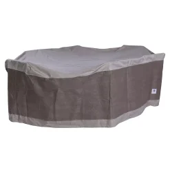 Duck Covers Elegant 96-in. Rectangle & Oval Patio Table & Chairs Cover -The Novogratz Shop 2766991 ALT2