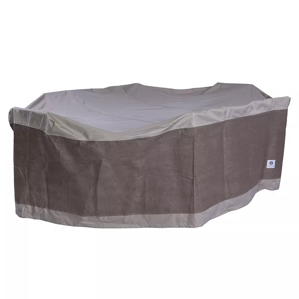 Duck Covers Elegant 109-in. Rectangle & Oval Patio Table & Chairs Cover 5 Duck Covers Elegant 109-in. Rectangle & Oval Patio Table & Chairs Cover - Image 3