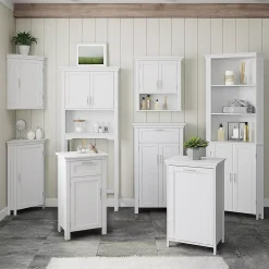 RiverRidge Home Somerset One Door Storage Floor Cabinet -The Novogratz Shop 2769916 ALT11
