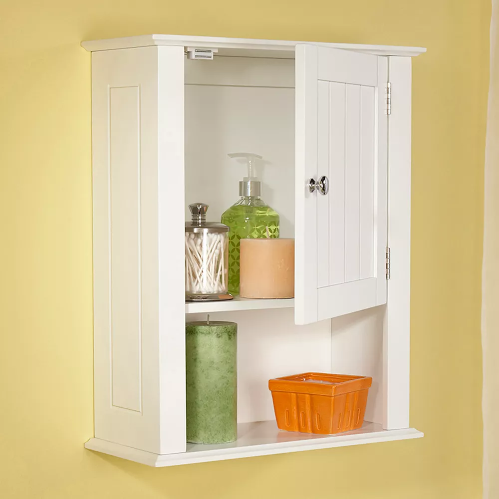 RiverRidge Home Ashland One Door Wall Cabinet 3 RiverRidge Home Ashland One Door Wall Cabinet