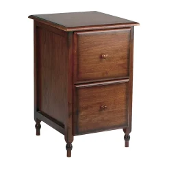 OSP Home Furnishings Knob Hill File Cabinet