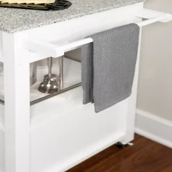 Linon Cameron Rolling Kitchen Cart -The Novogratz Shop 2823696 ALT3