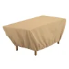 Classic Accessories Terrazzo Rectangular Patio Coffee Table Cover -The Novogratz Shop 2839176