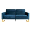 Safavieh Contemporary Foldable Sofa Bed 1 Safavieh Contemporary Foldable Sofa Bed -The Novogratz Shop 2840573 Navy