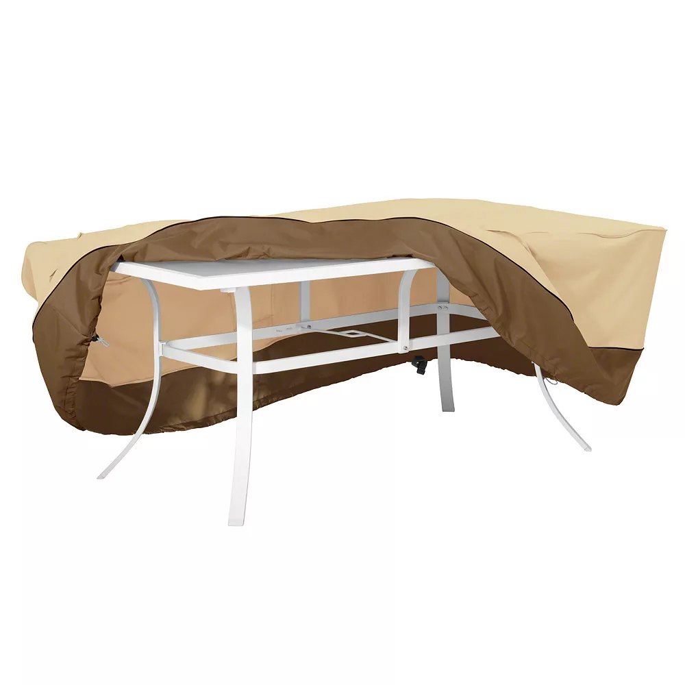 Classic Accessories Veranda Large Rectangular Or Oval Patio Table Cover 4 Classic Accessories Veranda Large Rectangular Or Oval Patio Table Cover - Image 2