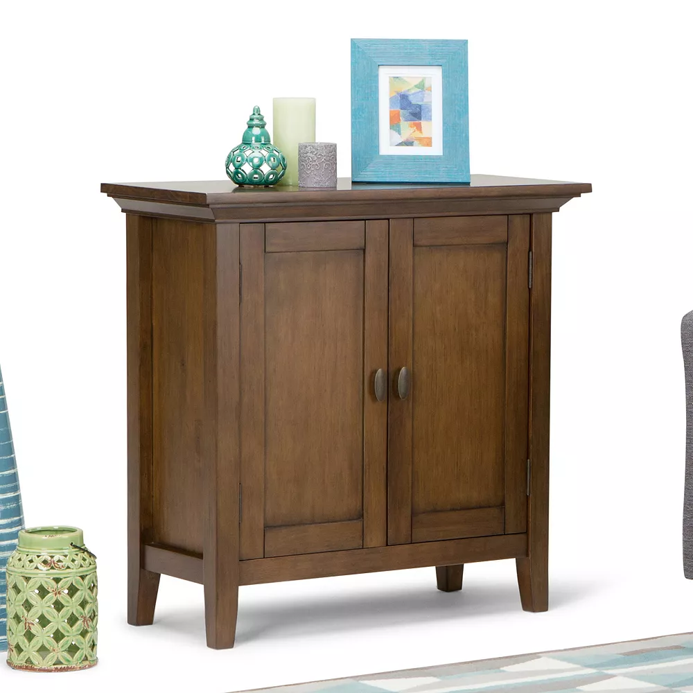 Simpli Home Redmond 2-Door Storage Cabinet 4 Simpli Home Redmond 2-Door Storage Cabinet - Image 2