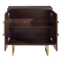 Madison Park Kenzie 2-Door Storage Chest -The Novogratz Shop 2890261 ALT