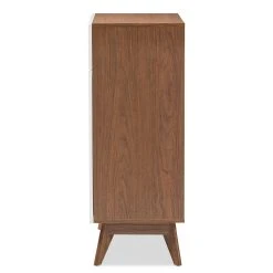 Baxton Studio Calypso Mid-Century Shoe Cabinet 12 Baxton Studio Calypso Mid-Century Shoe Cabinet -The Novogratz Shop 3315747 ALT4