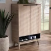 Baxton Studio Fella Shoe Cabinet -The Novogratz Shop 3329220