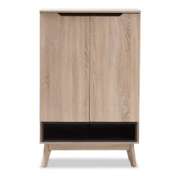 Baxton Studio Fella Shoe Cabinet -The Novogratz Shop 3329220 ALT4
