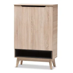 Baxton Studio Fella Shoe Cabinet -The Novogratz Shop 3329220 ALT5