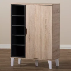 Baxton Studio Adelina Shoe Cabinet 13 Baxton Studio Adelina Shoe Cabinet -The Novogratz Shop 3329290 ALT5
