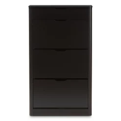 Baxton Studio Cayla Shoe Cabinet 9 Baxton Studio Cayla Shoe Cabinet -The Novogratz Shop 3329324 ALT