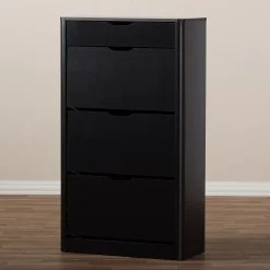Baxton Studio Cayla Shoe Cabinet 13 Baxton Studio Cayla Shoe Cabinet -The Novogratz Shop 3329324 ALT5