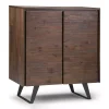Simpli Home Lowry Medium Storage Cabinet -The Novogratz Shop 3334077