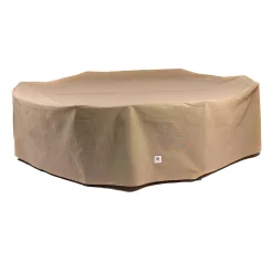 Duck Covers Essential 109-in. Rectangle & Oval Patio Table & Chairs Cover