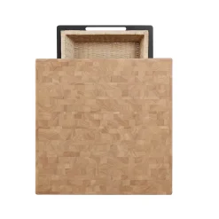 Linon Color Story Butcher Block Kitchen Island -The Novogratz Shop 3354389 ALT4