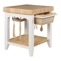 Linon White Kitchen Island