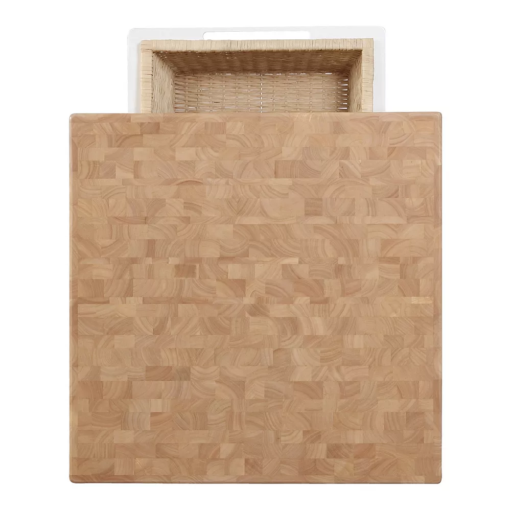 Linon White Kitchen Island 8 Linon White Kitchen Island - Image 6