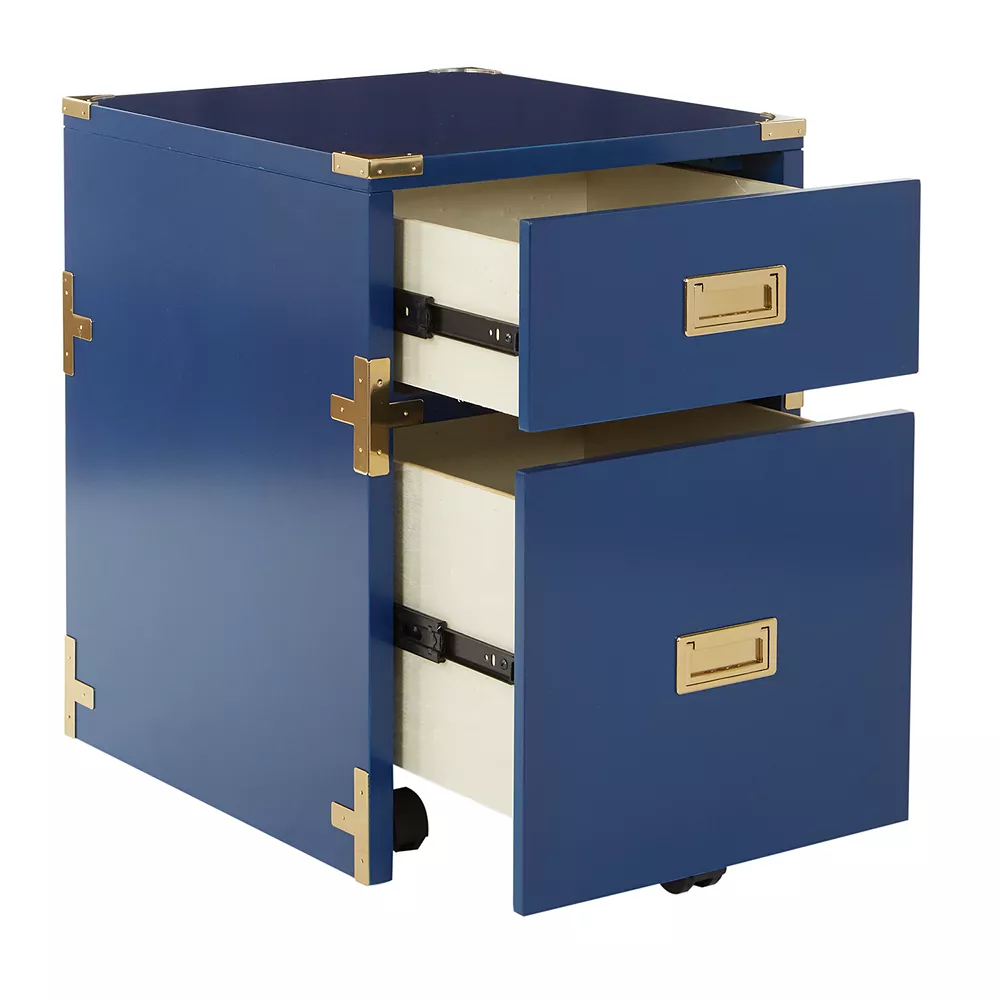 OSP Home Furnishings Wellington 2-Drawer File Cabinet 4 OSP Home Furnishings Wellington 2-Drawer File Cabinet - Image 2