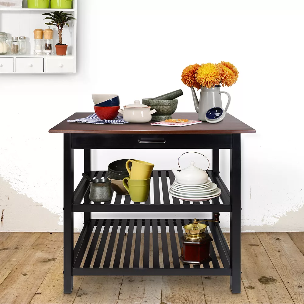 Casual Home Kitchen Island 4 Casual Home Kitchen Island - Image 2