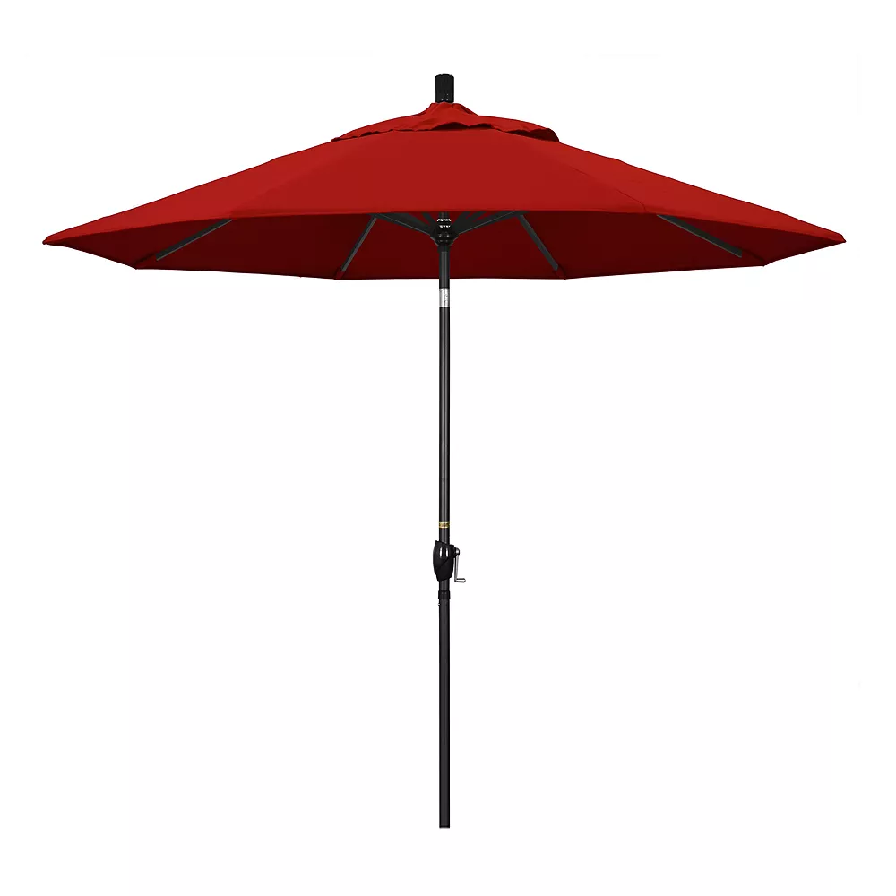 California Umbrella 9-ft. Pacific Trail Sunbrella Black Finish Patio Umbrella 3 California Umbrella 9-ft. Pacific Trail Sunbrella Black Finish Patio Umbrella
