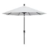 California Umbrella 9-ft. Pacific Trail Black Finish Sunbrella Patio Umbrella -The Novogratz Shop 3405921 Natural