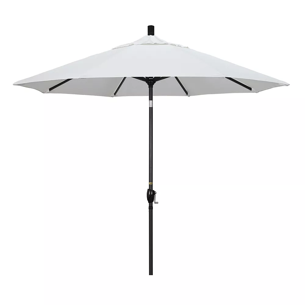 California Umbrella 9-ft. Pacific Trail Black Finish Sunbrella Patio Umbrella 3 California Umbrella 9-ft. Pacific Trail Black Finish Sunbrella Patio Umbrella