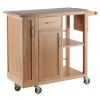 Winsome Douglas Kitchen Cart 2 Winsome Douglas Kitchen Cart -The Novogratz Shop 3408227