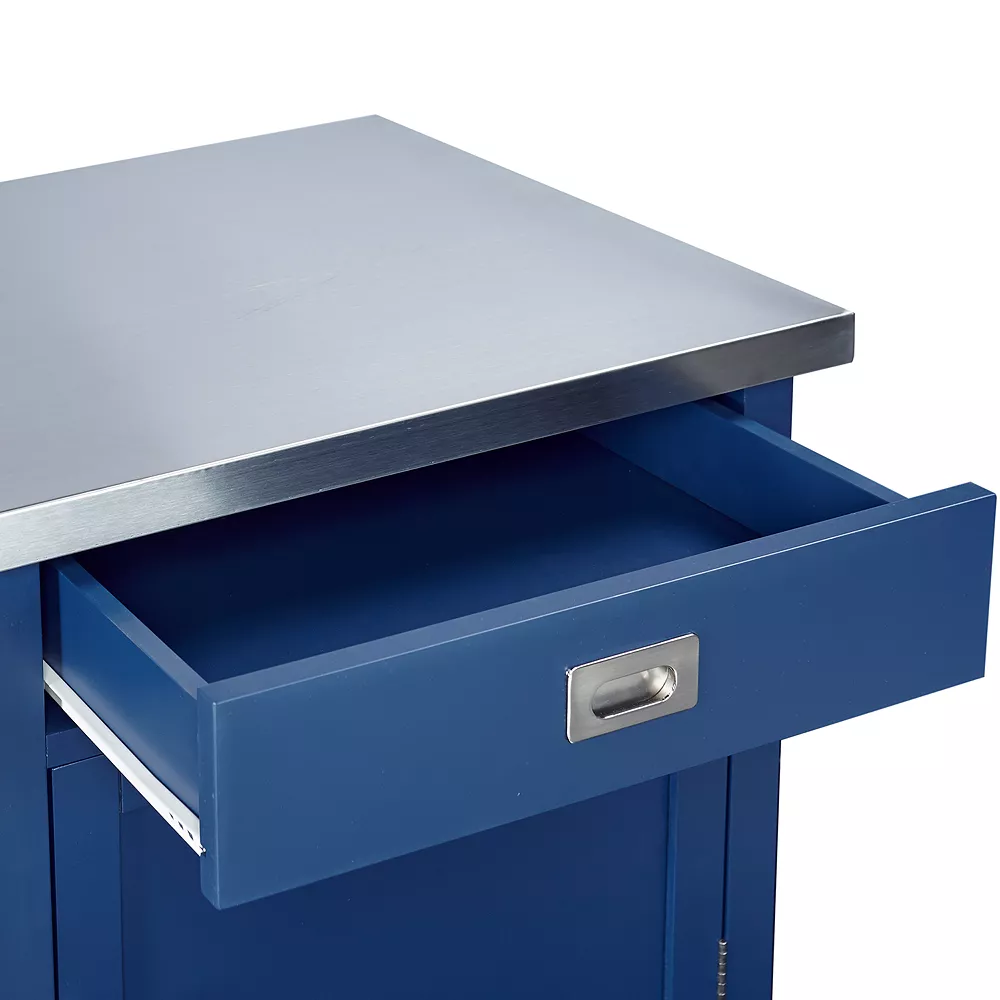 Linon Sydney Apartment Kitchen Cart 4 Linon Sydney Apartment Kitchen Cart - Image 2