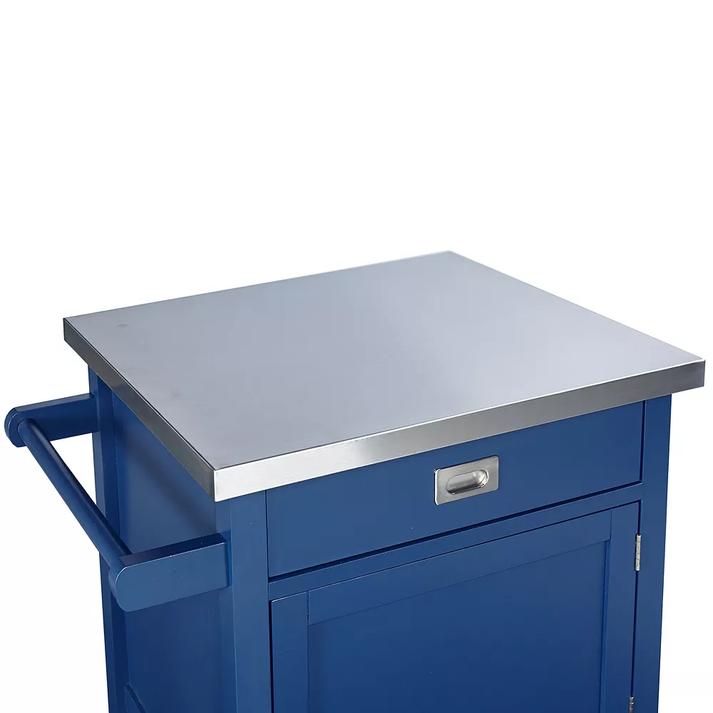 Linon Sydney Apartment Kitchen Cart 7 Linon Sydney Apartment Kitchen Cart - Image 5