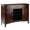 Winsome Gordon Buffet Storage Cabinet -The Novogratz Shop 3502131