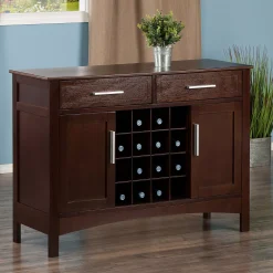 Winsome Gordon Buffet Storage Cabinet -The Novogratz Shop 3502131 ALT