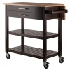 Winsome Langdon Rolling Kitchen Cart -The Novogratz Shop 3502136