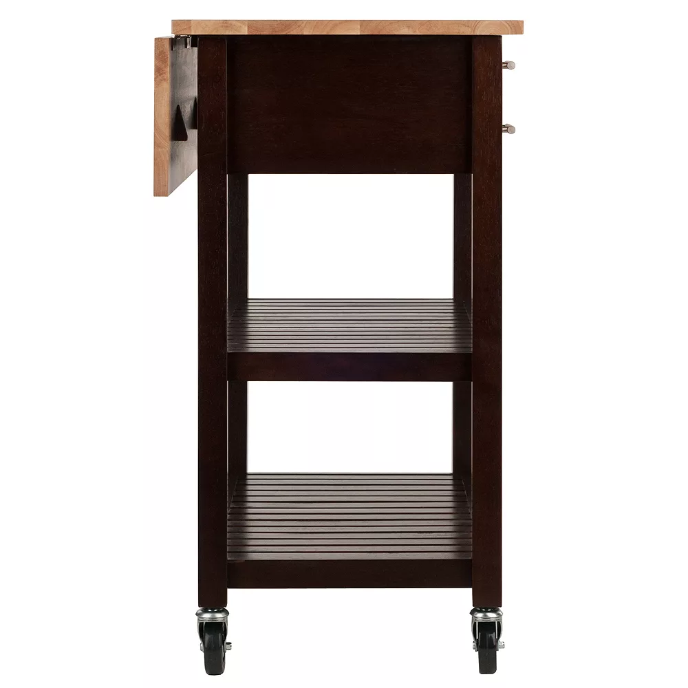 Winsome Langdon Rolling Kitchen Cart 5 Winsome Langdon Rolling Kitchen Cart - Image 3