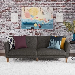 Novogratz Regal Linen Convertible Sofa Futon -The Novogratz Shop 3541533 ALT3