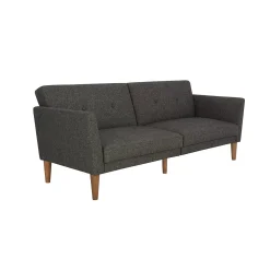 The Novogratz Shop 12 Novogratz Regal Linen Convertible Sofa Futon