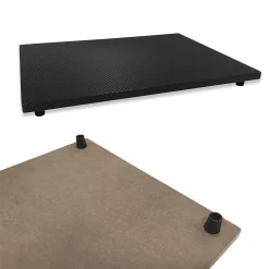 Urb Space 4-Shelf Kitchen Cart & Storage Basket 3-piece Set -The Novogratz Shop 3590792 ALT3