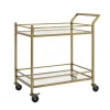 Crosley Aimee Bar Cart -The Novogratz Shop 3614435