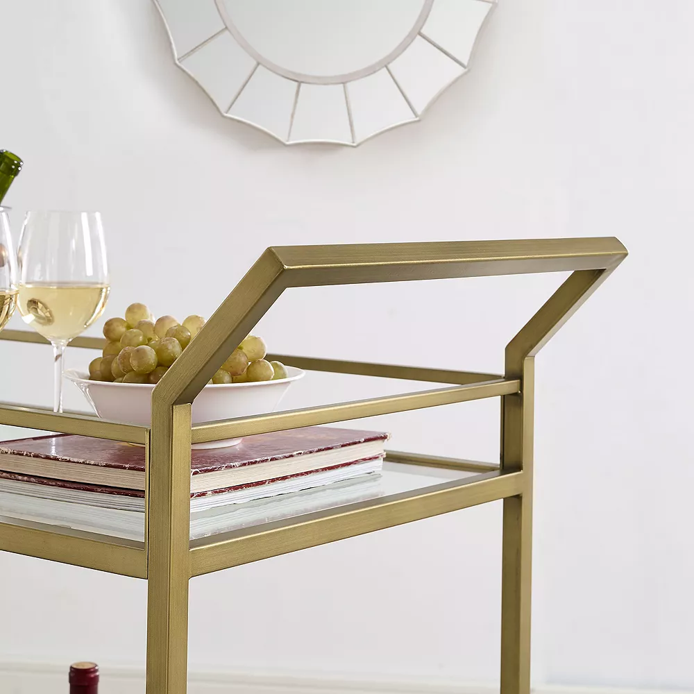 Crosley Aimee Bar Cart 4 Crosley Aimee Bar Cart - Image 2